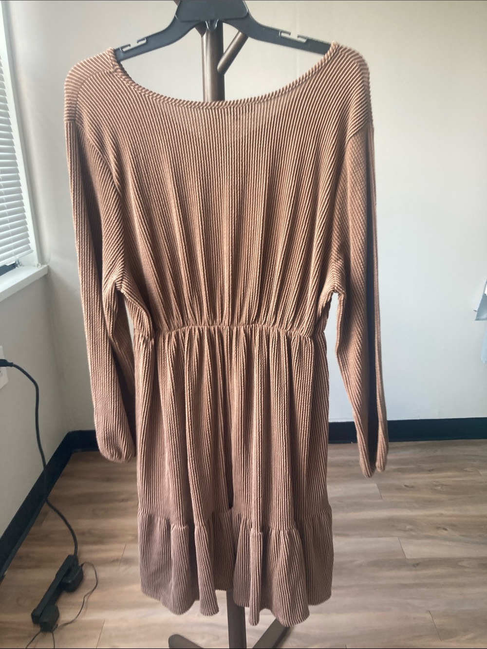 Lexington Ave brown dress boho casual business casual western granola girl 3X - Picture 14 of 17